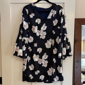 Banana Republic Floral Bell Sleeve Women's Mini